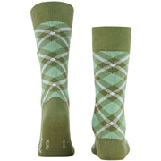 Burlington Schottenkaro-Socken – Salvia-Grün