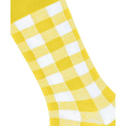 Burlington Vichy-Socken – Sonnenuntergangsgelb