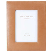 Byron and Brown Vintage Leather Photo Frame 7x5 - Tan