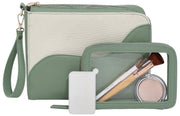 Stackers Wave-Set mit 2 Kulturbeuteln – Seafoam Green