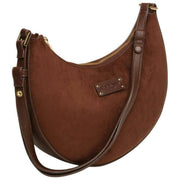 Alice-Wheeler-London-Kensington-Umhängetasche---chocolate-suede-35944493