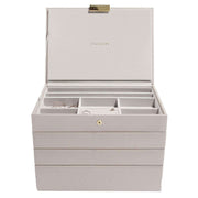 stackers-classic-set-of-4-jewellery-box---taupe-raffia-34950198
