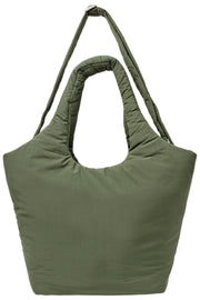 Roka Oxford Medium Taslon Umhängetasche – Olivgrün