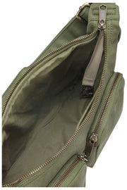 Hindbag Emile Umhängetasche mit mehreren Taschen – Olivgrün