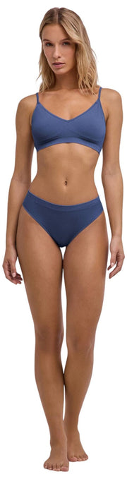 Falke Tägliches nahtloses Bustier-Bralette – Captain Blue