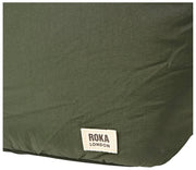 Roka Oxford Medium Taslon Umhängetasche – Olivgrün