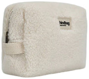Hindbag Leon Teddy Kulturbeutel – Arktisches Weiß