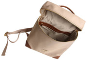 Alice Wheeler London Shoreditch Primrose Leichter Rucksack – Steinbeige