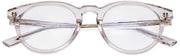 MessyWeekend Abel Blaulicht-Lesebrille – Klar/Paloma Beige