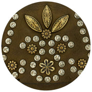 Campomaggi Siena Stud Handytasche – Militärgrün