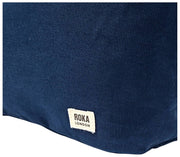 Roka Hoxton Große Umhängetasche aus Baumwollcanvas – Admiralblau