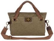 Zede Pont des Arts Medium Cross Body Bag - Olivgrün