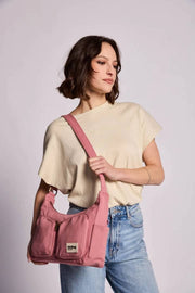 Hindbag Emile Umhängetasche mit mehreren Taschen – Blush Pink