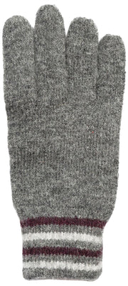Dents Salcombe Rippstrickhandschuhe – Anthrazit
