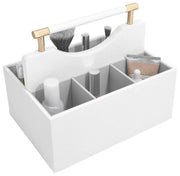 Stackers Klassischer Kosmetik-Organizer – weißer Kieselstein