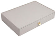 Stackers Supergroßer Make-up-Organizer mit Schubladen – Taupe