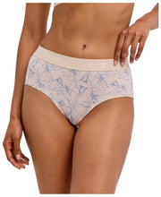 Falke Daily Comfort Print 2er-Pack Hipster-Slips – Beige/Blau