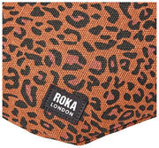 Roka Mill Hill Baumwoll-Canvas-Gürteltasche – Mini Leopard Brown
