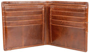 Dents Itchen Bifold-Geldbörse – Cognacbraun