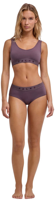 Falke Daily Comfort 2er-Pack Bustier-Bralette – Rosa/Lila