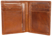 Dents Itchen Passcase Kartenetui – Cognacbraun