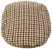 Dents Blashford Tweed Schiebermütze – Braun