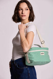 Hindbag Igor Lunchtasche – Grüne Streifen