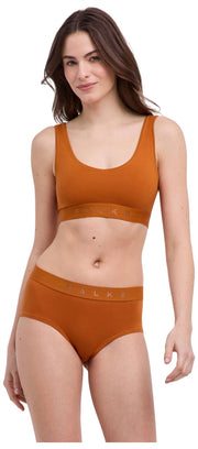 Falke Daily Comfort 2er-Pack Bustier-Bralette – Rosa/Orange