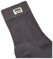 Roka Wimbledon Crew Socken – verblasstes Schwarz