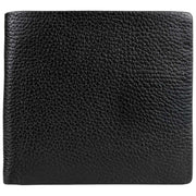 Dents Aire Coin Bifold-Geldbörse – Schwarz