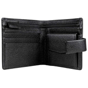 Dents Aire Coin Bifold-Geldbörse – Schwarz
