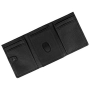 Dents Aire Trifold-Kartenhalter-Geldbörse – Schwarz