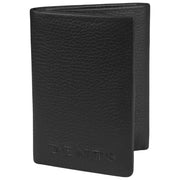 Dents Aire Trifold-Kartenhalter-Geldbörse – Schwarz