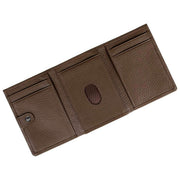 Dents Aire Trifold-Kartenhalter-Geldbörse – Schokoladenbraun