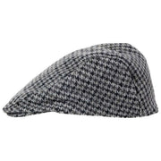 Dents Blashford Tweed Schiebermütze – Anthrazit