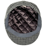 Dents Blashford Tweed Schiebermütze – Anthrazit
