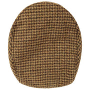 Dents Blashford Tweed Schiebermütze – Kastanienbraun