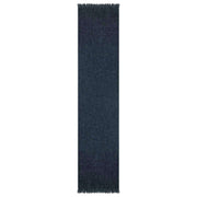 Dents Bouclé-Fransenschal – Marineblau