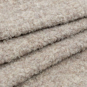Dents Bouclé-Fransenschal – Haferflockenbeige