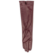 Dents Halblange Lederhandschuhe – Damson Burgundy