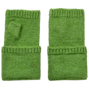 Dents Fingerlose gestrickte Pulswärmer – Apfelgrün