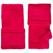 Dents Fingerlose gestrickte Pulswärmer – Fuchsia Pink