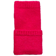 Dents Fingerlose gestrickte Pulswärmer – Fuchsia Pink