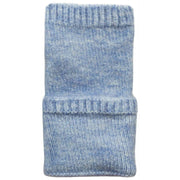 Dents Fingerlose gestrickte Pulswärmer – Hellblau