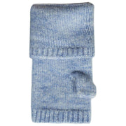 Dents Fingerlose gestrickte Pulswärmer – Hellblau