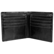 Dents Itchen Bifold-Geldbörse – Schwarz