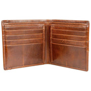 Dents Itchen Bifold-Geldbörse – Cognacbraun