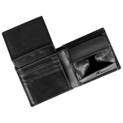 Dents Itchen Coin Bifold-Geldbörse – Schwarz