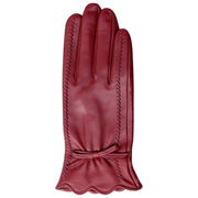 Dents Mosie Touchscreen-Lederhandschuhe – Shiraz Burgundy