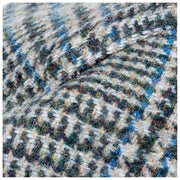 Dents Stanwick Tweed Schiebermütze – Blau